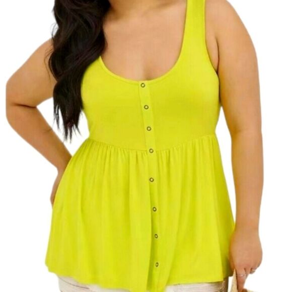 Torrid Super Soft Knit Scoop Neck Tank Top Size 3X - Picture 1 of 6